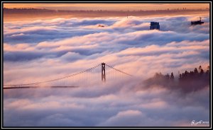 Lions Gate Bridge @ Sunrise - Downtown Vancouver, Stanley Park.jpg